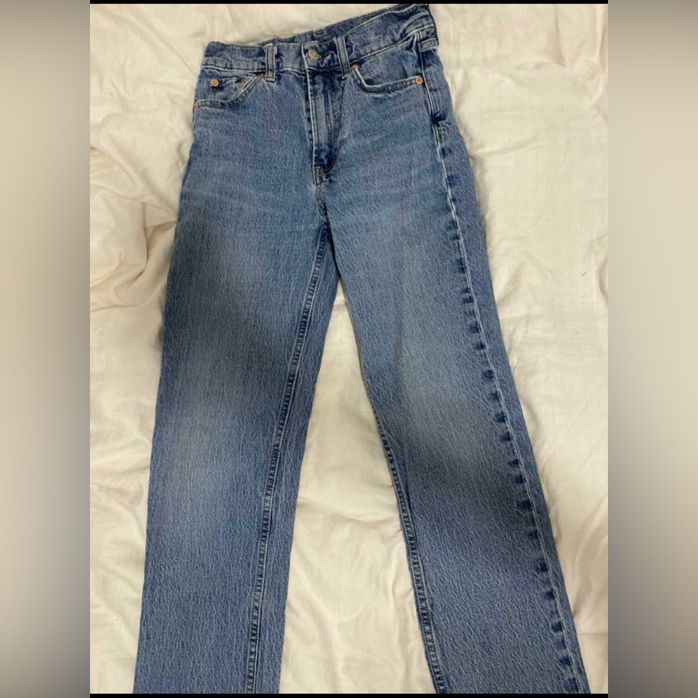 GAP straight leg blue jeans - Picture 1 of 3